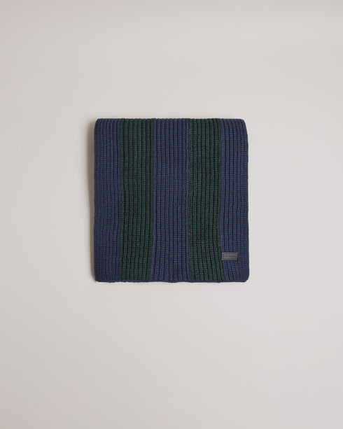 MASONNN-Scarves-Crafted from a cosy ribbed knit, the MASONNN scarf will keep you warm while adding a touch of sophistication to your outfit. Scarf Ribbed knit Striped pattern Ted Baker branded patch Dimensions: 182cm x 28cm- Ted Baker Romania